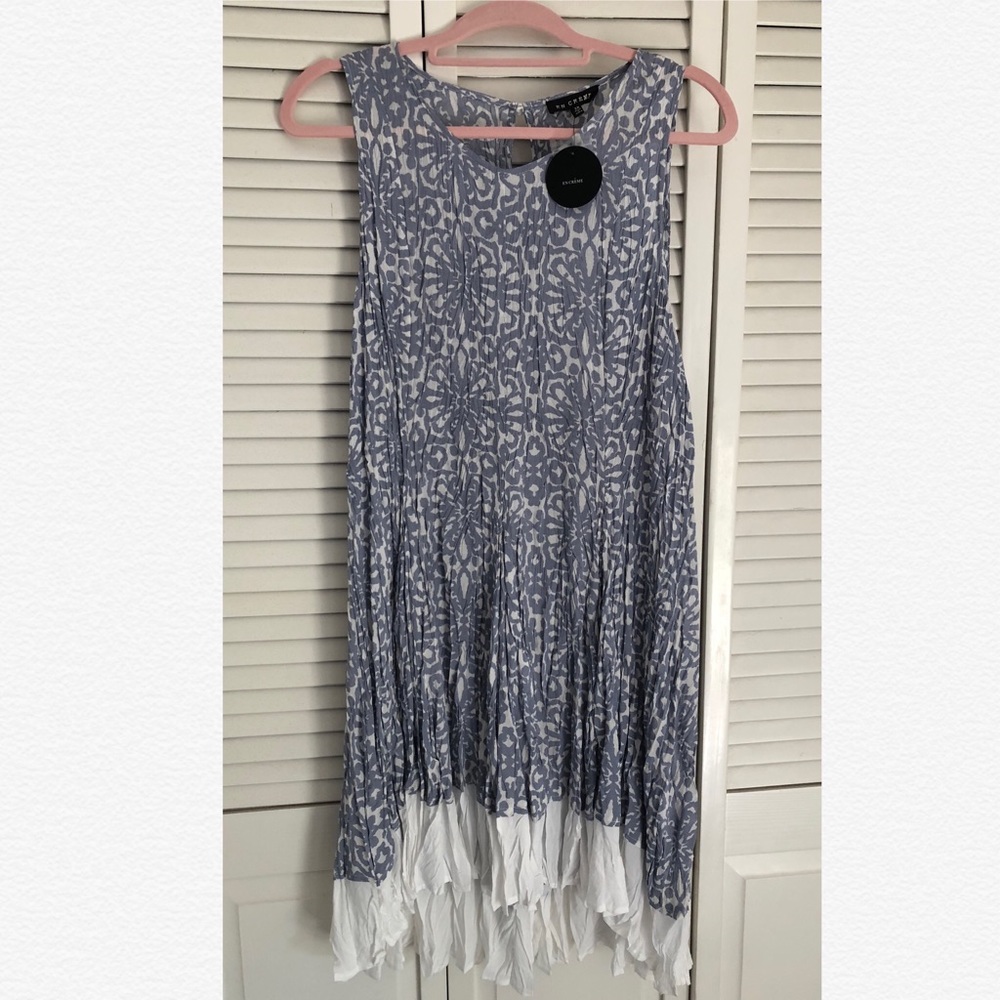 NWT Blue & White Dress